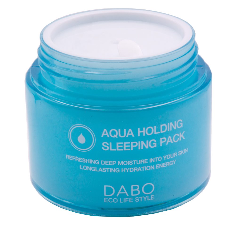 Mặt nạ ngủ cao cấp bổ sung dưỡng chất cha da Dabo Aqua Holding Sleeping Pack (80ml) – Hàng chính hãng.