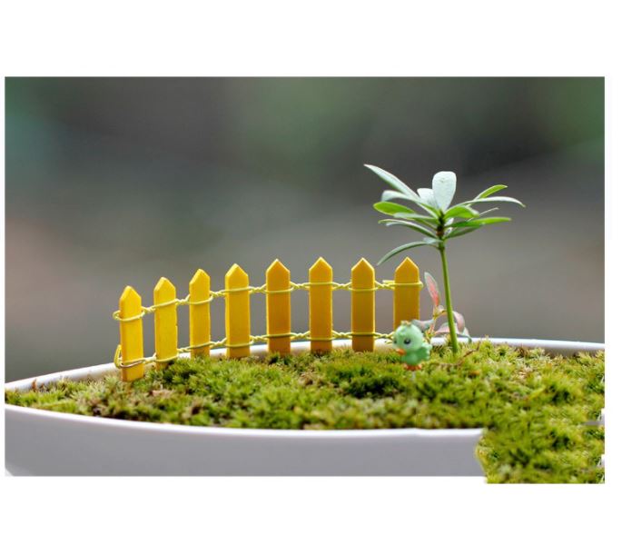 Vỉ hàng rào sắc màu - trang trí tiểu cảnh, phụ kiện terrarium