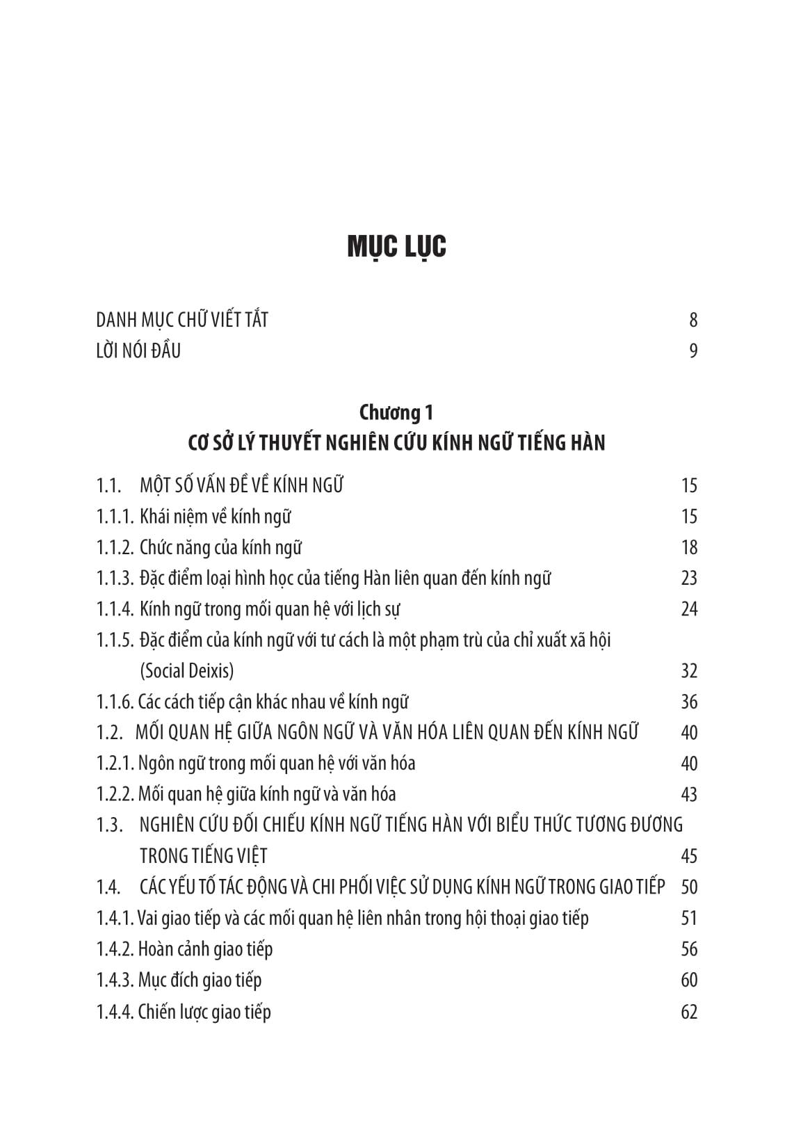 Sách - Kính Ngữ Tiếng Hàn Và Các Phương Tiện Biểu Hiện Tương Đương Trong Tiếng Việt