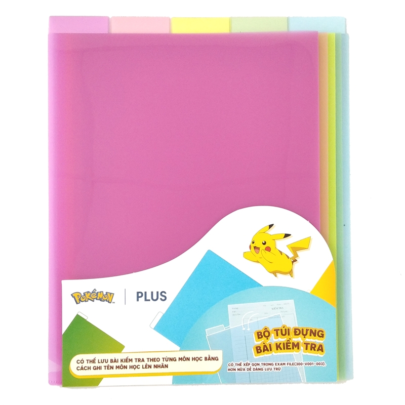 Bộ 2 File Đựng Bài Kiểm Tra Plus-400-V001