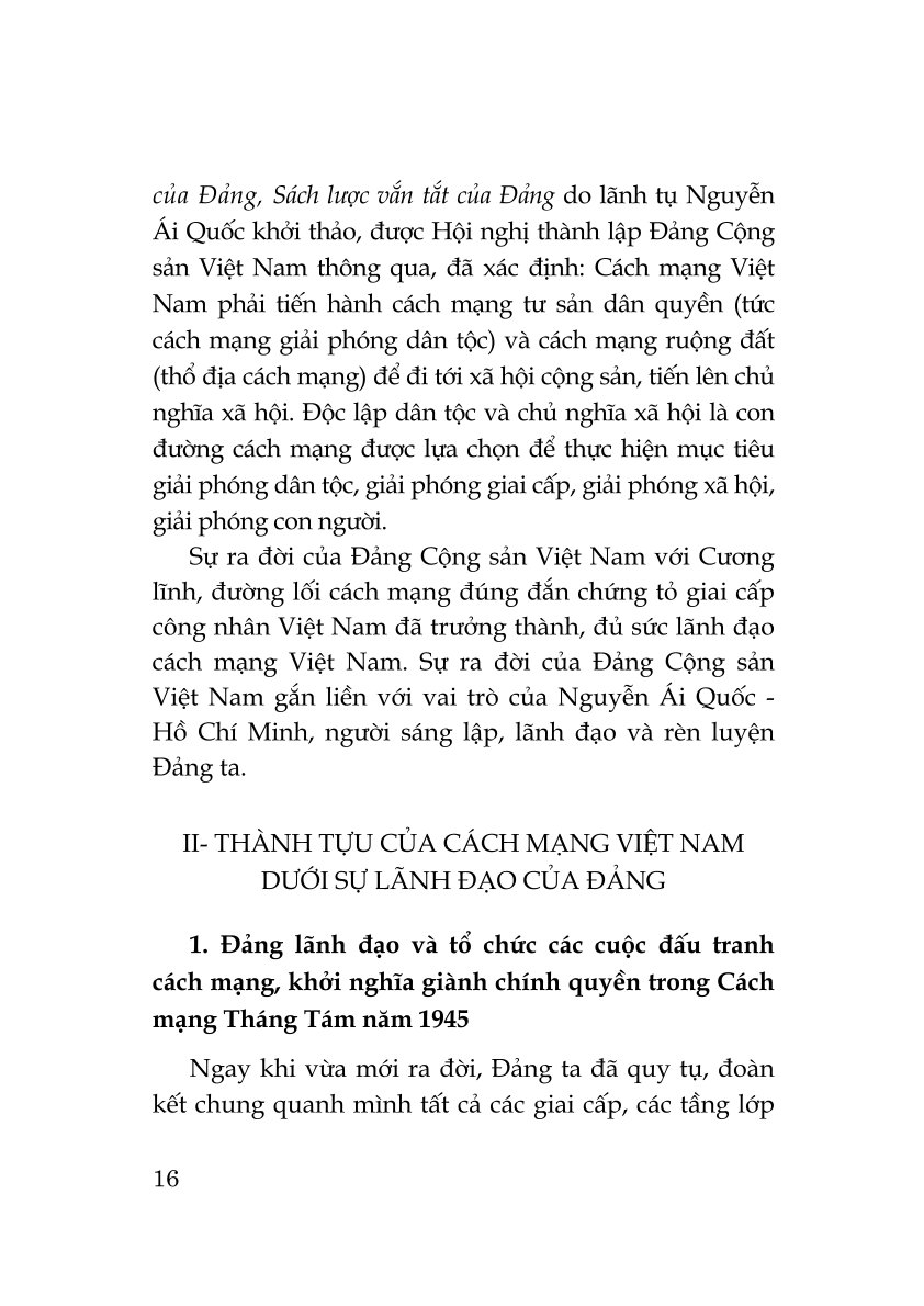 Tài liệu bồi dưỡng nhận thức về Đảng (Xuất bản lần thứ 24 có sửa chữa, bổ sung theo Văn kiện Đại hội lần thứ XIV của Đảng)