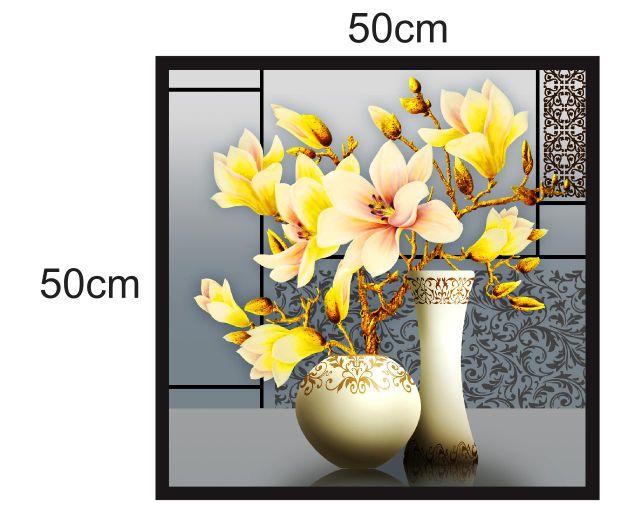 Bộ 3 tranh decal dán tường cực đẹp _50cm x 50cm mỗi tấm_DECAL VIP
