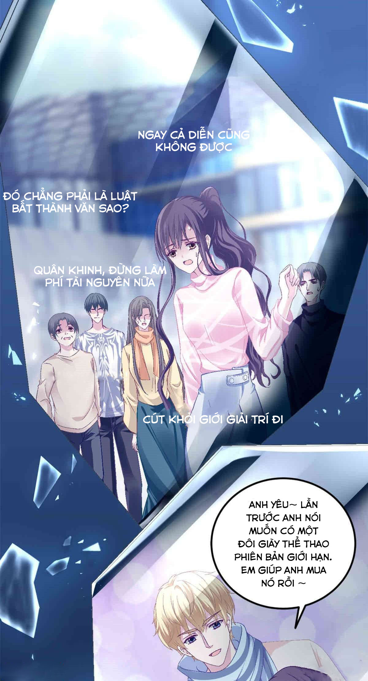 tiểu bảo bối tâm can của lão đại đã quay lại rồi đây chapter 1 38