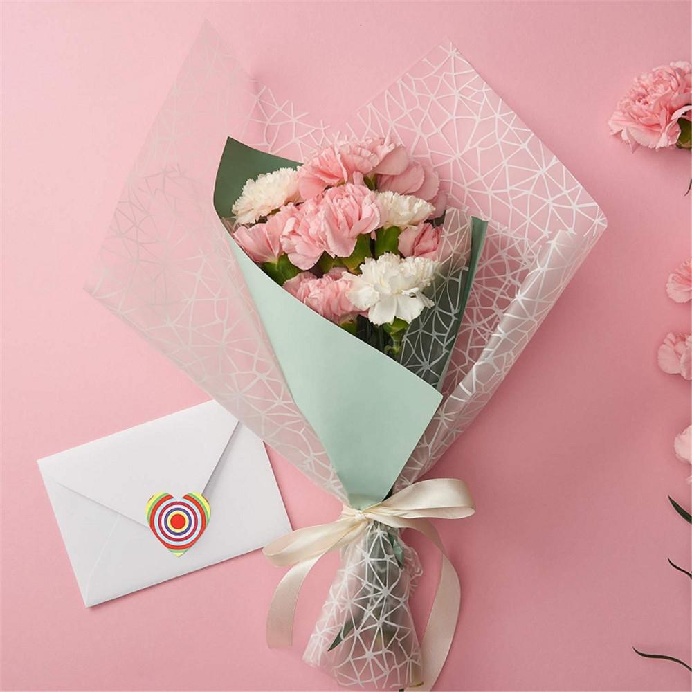 Cuộn 500 Miếng Dán Hình Trái Tim Dễ Thương Trang Trí Tiệc Cưới