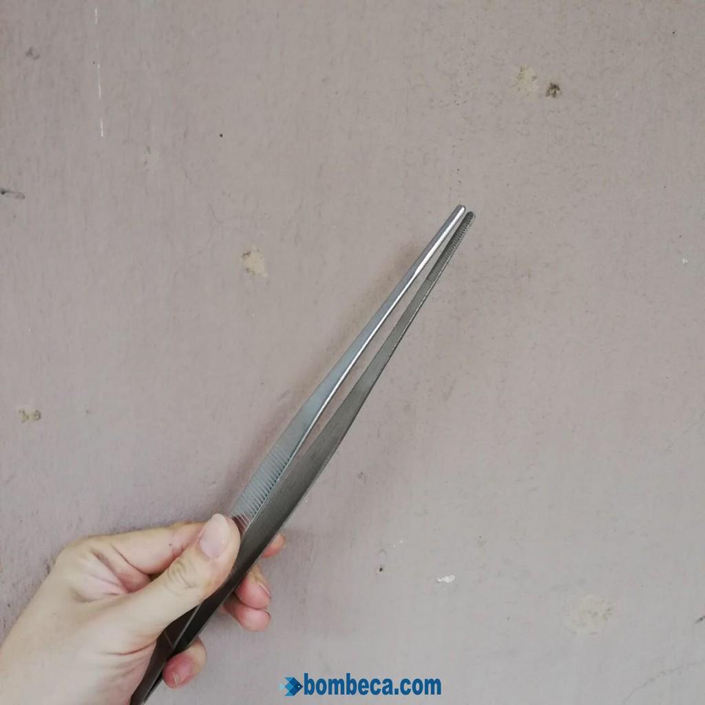Nhíp thẳng inox trồng cây thủy sinh dài 27 cm