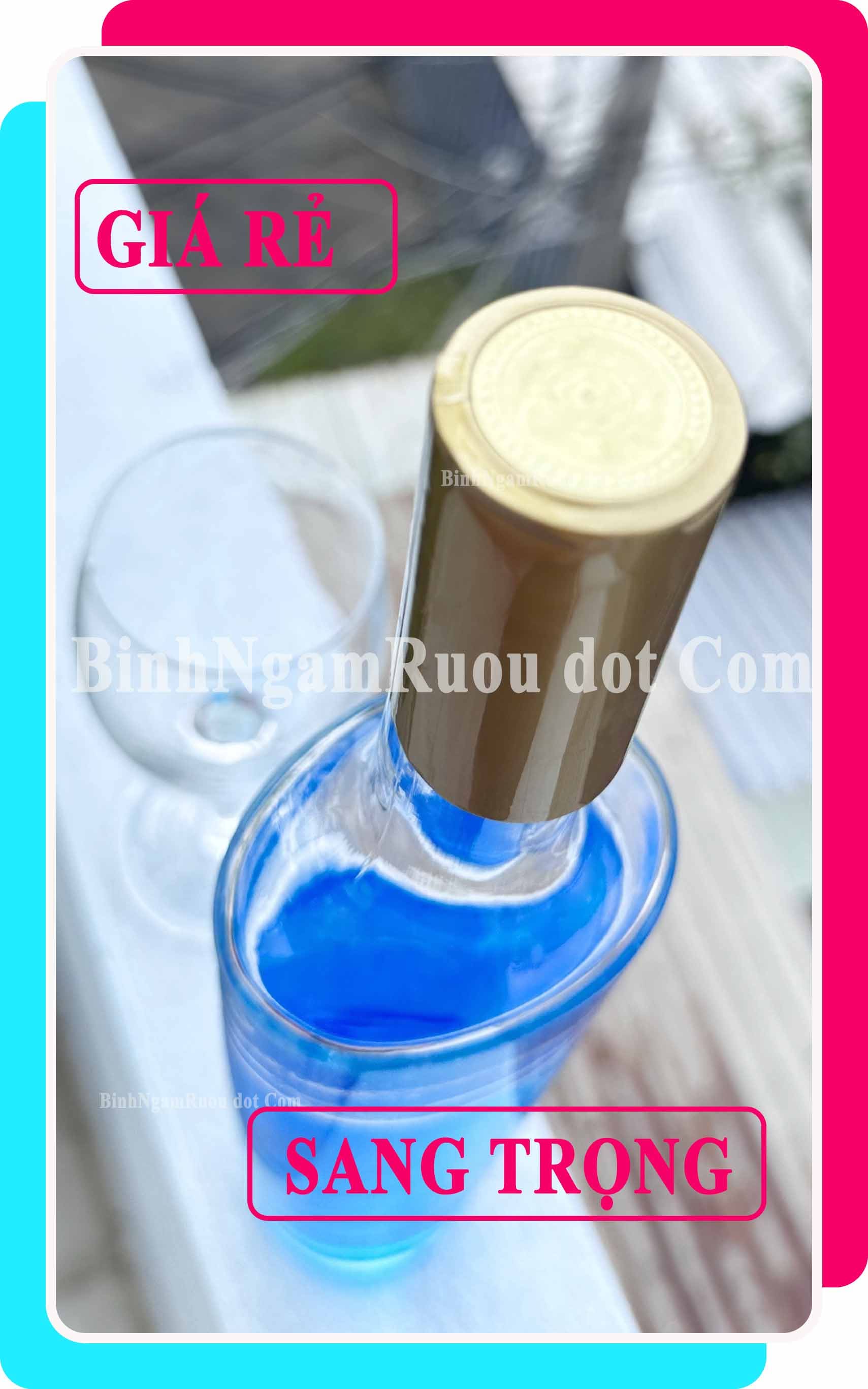 C25 Chai Đựng Rượu Thủy Bóng Chày 500ml - Đẹp Cao Cấp - Nắp Kín Thủy Tinh Trong - Tặng Biếu Sang Trọng