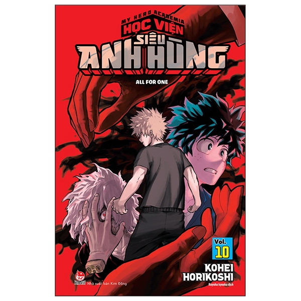 My Hero Academia - Học Viện Siêu Anh Hùng Tập 10: All For One