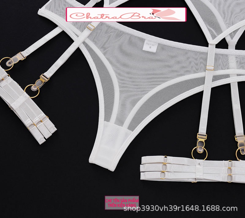 Set bộ đồ lót lingerie lọt khe xuyên thấu cao cấp