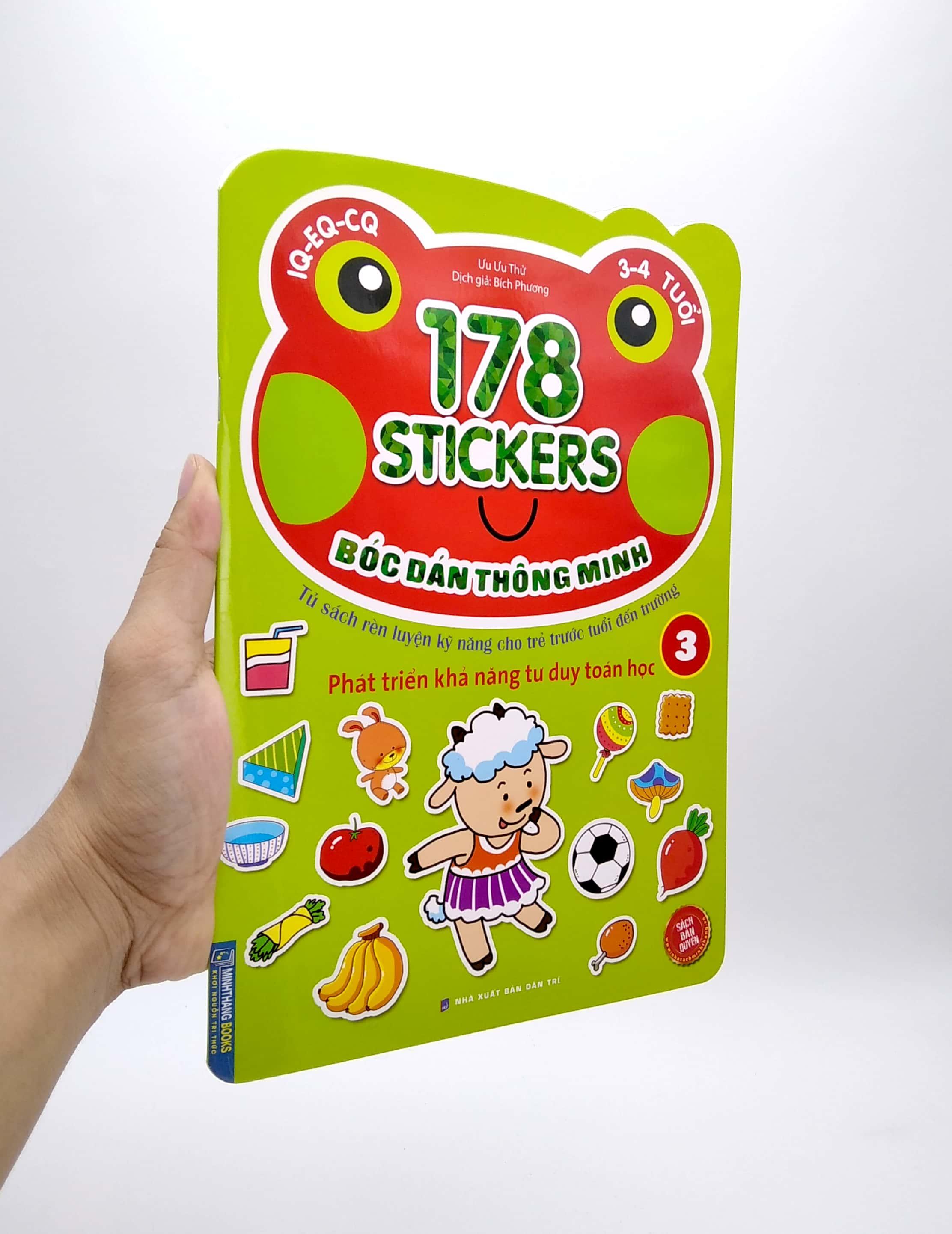 178 Stickers - Bóc Dán Thông Minh Phát Triển Khả Năng Tư Duy Toán Học - Tập 3