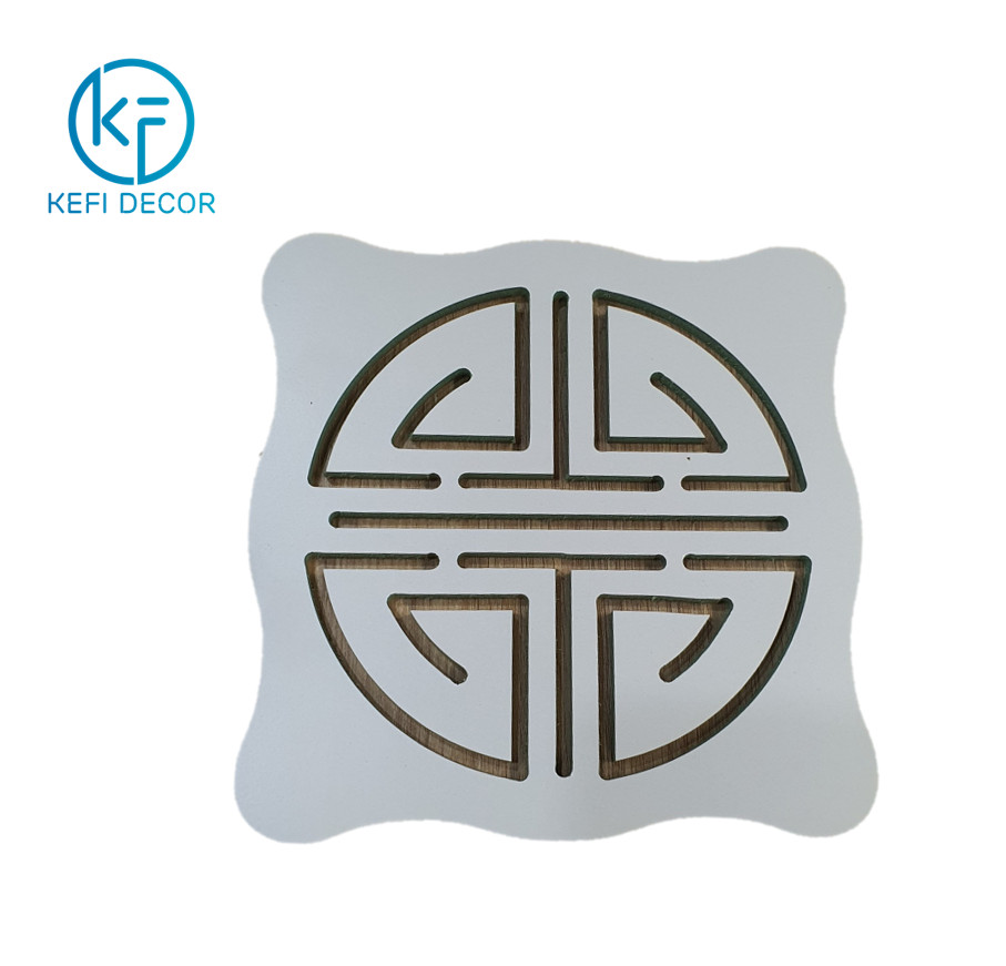 Combo 100 Miếng lót nồi lót cốc bằng gỗ sang trọng Cách Nhiệt size 10*10, Tấm Lót Bảo Vệ Mặt Bàn KEFI Decor