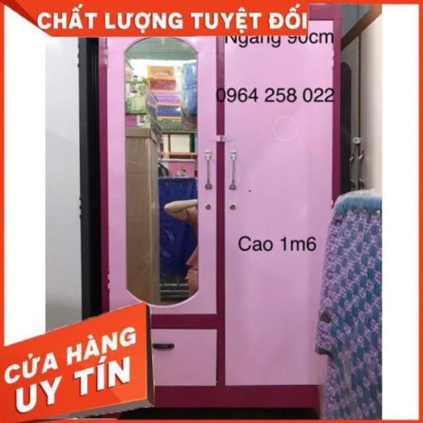 Tủ sắt ngang 0.9m cao 1m6 sài gòn