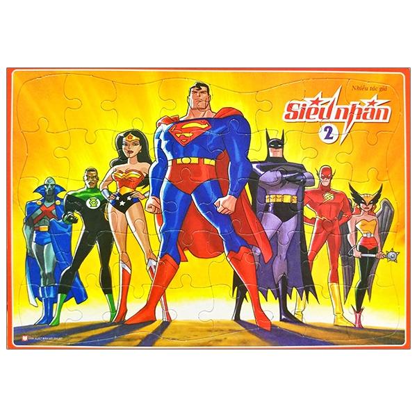 Sách Ghép Hình - Siêu Nhân 2 (Tái Bản)