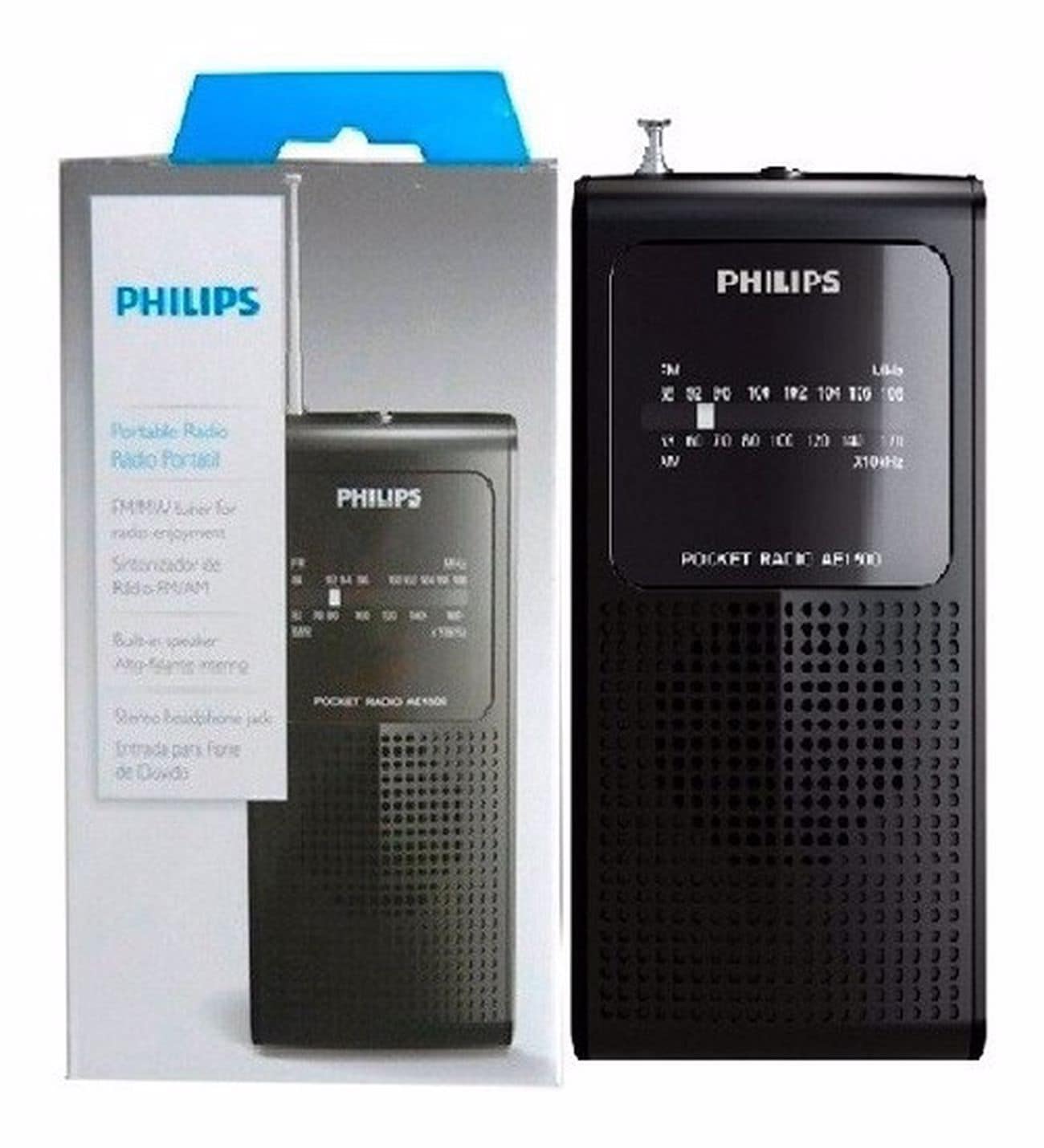 ĐÀI RADIO MINI BỎ TÚI PHILIPS AE1500 hàng nhập khẩu