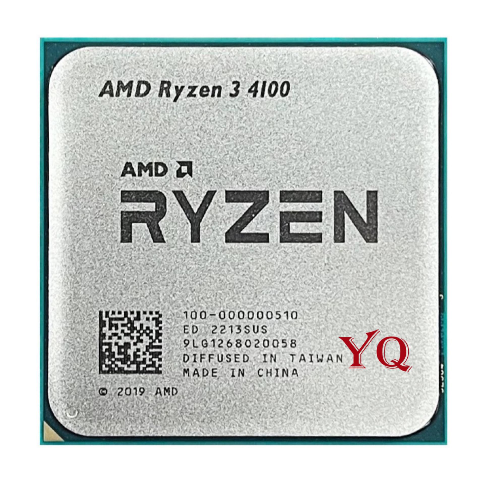 Bộ xử lý CPU AMD Ryzen 3 4100 R3 4100 3,8 GHz 4 nhân 8 luồng 7NM L3=8M 100-000000510 Ổ cắm AM4