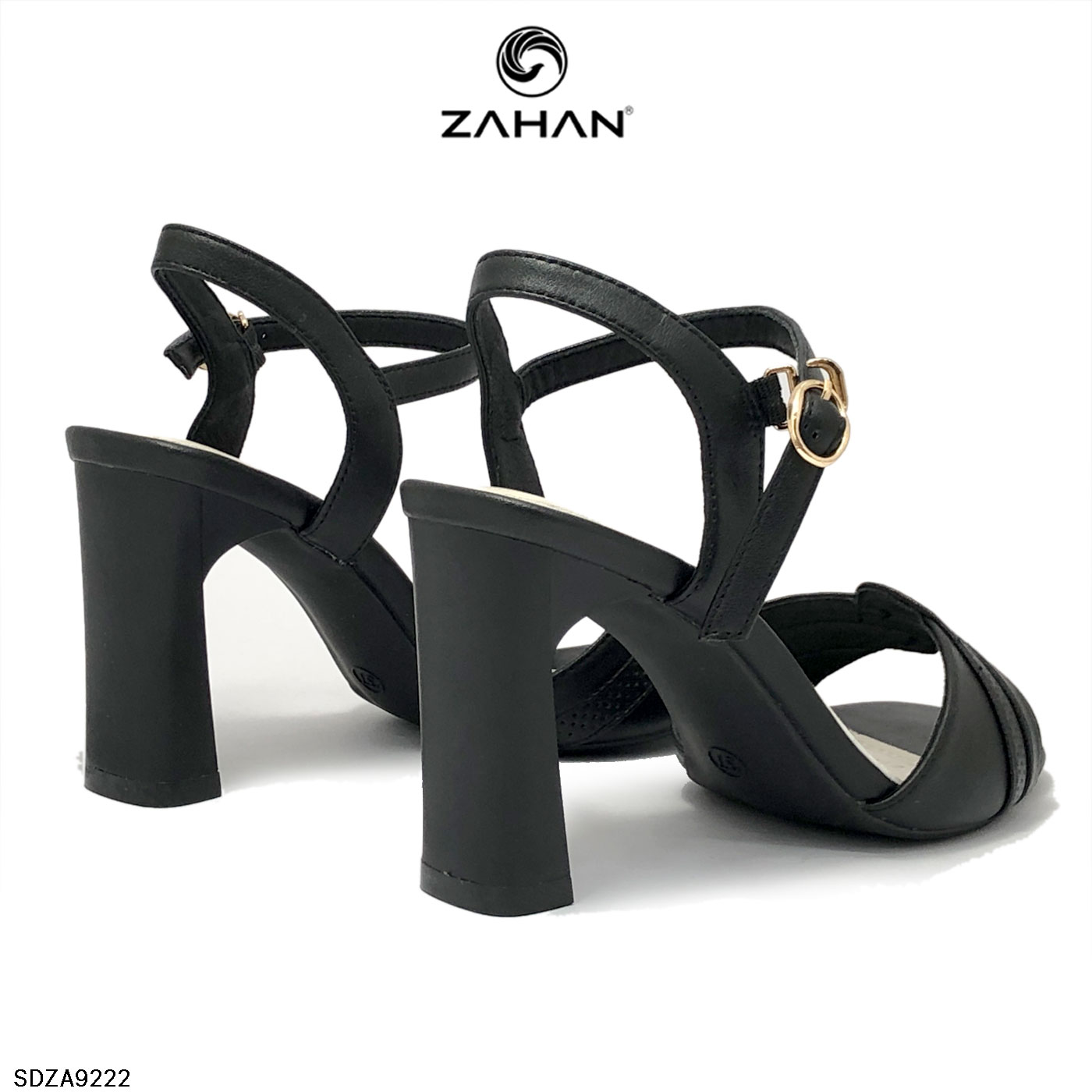 Sandal quai chéo dập lỗ ,8 cm SDZA9222