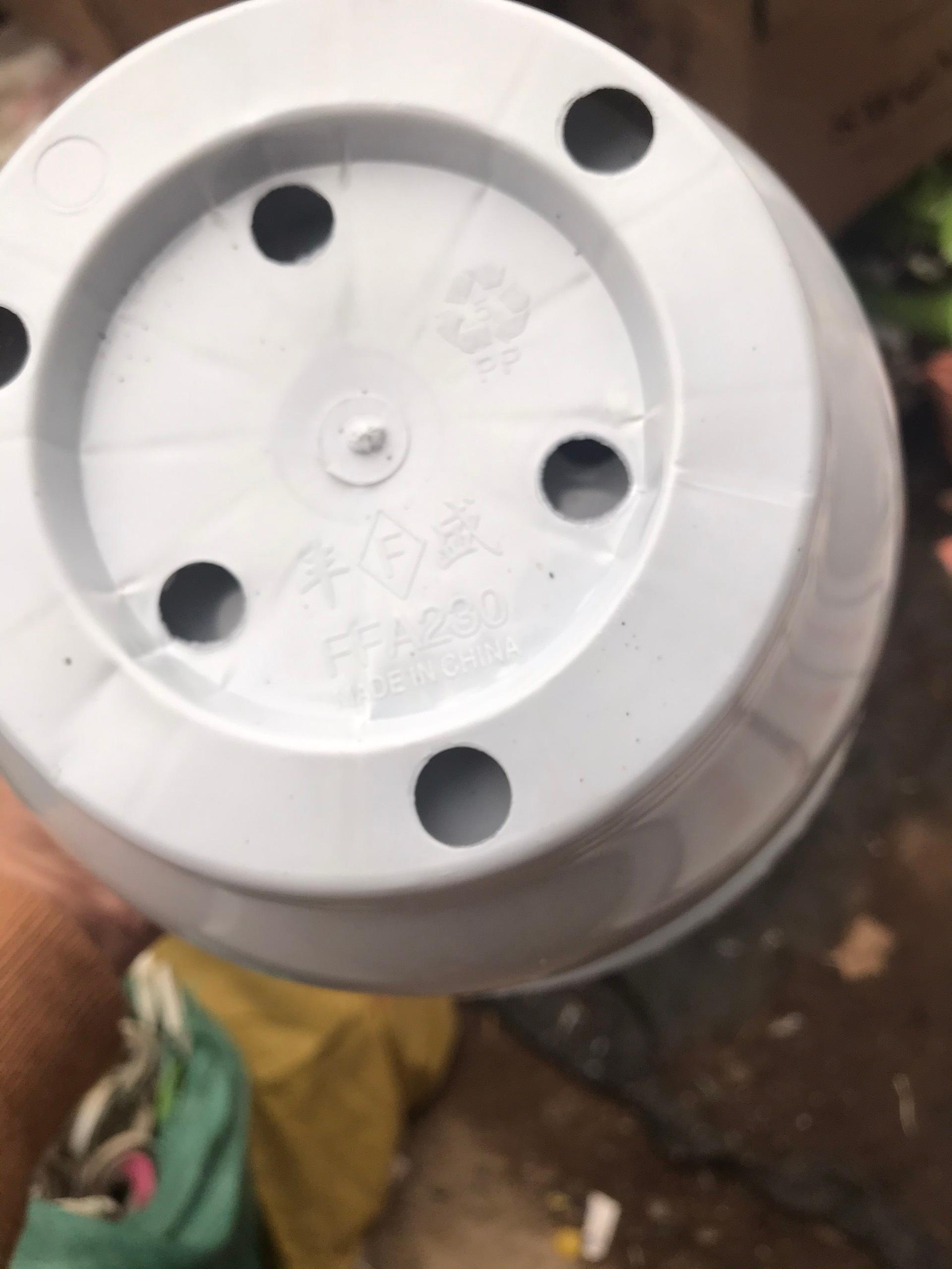 Bộ 5 chậu nhựa trồng hoa FFA230 nhựa đẹp loại 1 - Kích thước 20x15cm