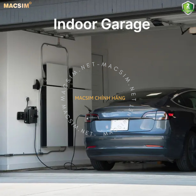 Sạc ô tô điện Mercedes-Benz EQS - Sạc tại nhà - di động cao cấp 3,68KW (6-16A) chính hãng Macsim