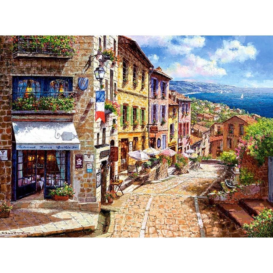 Đồ chơi ghép hình puzzle Afternoon in nice 3000 mảnh Castorland C300471