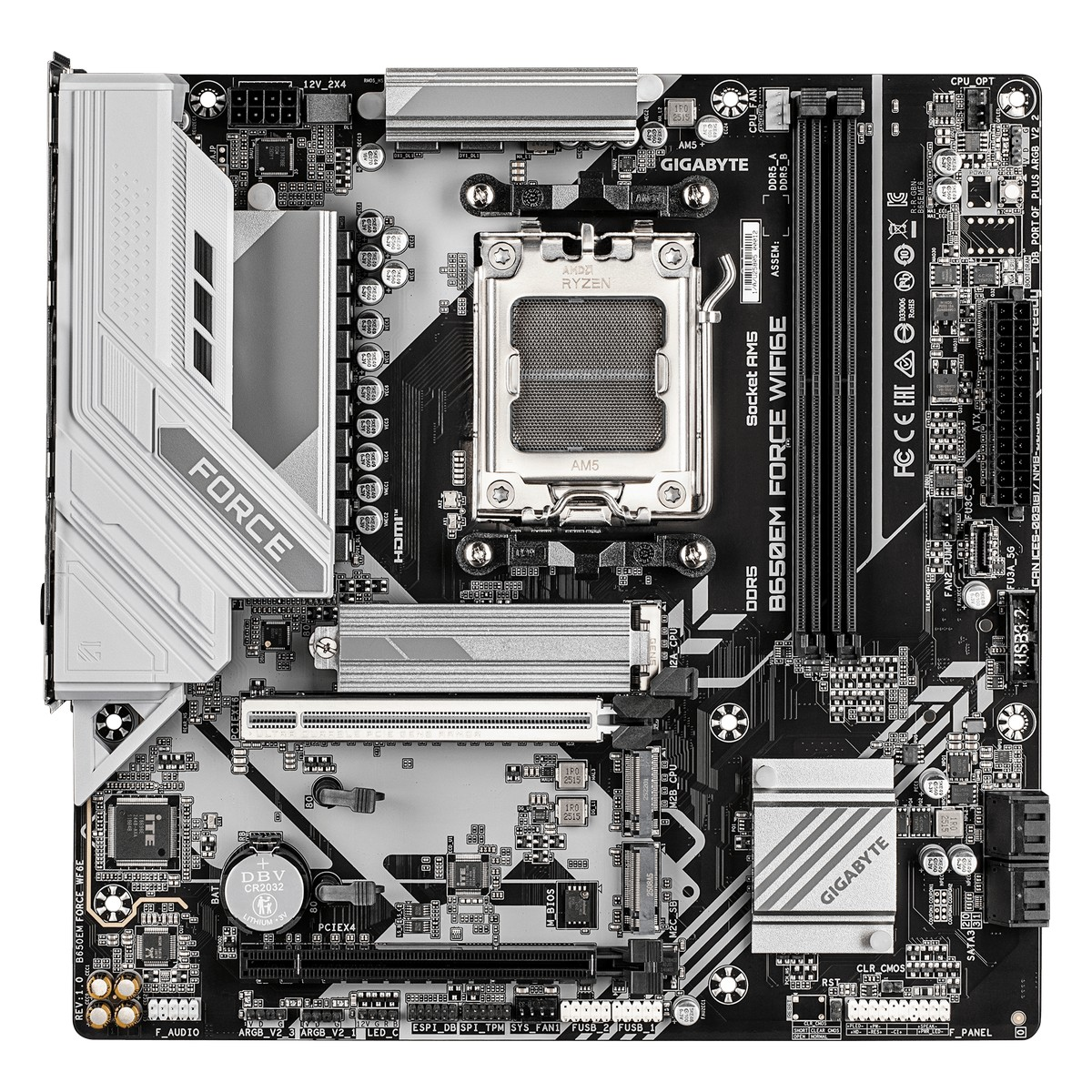 Bo Mạch Chủ Main Gigabyte B650EM FORCE WF6E Socket AM5 WIFI 6E D5 – Hàng Chính Hãng
