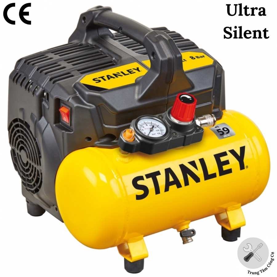 Máy nén khí không dầu 6L Stanley DST100/8/6