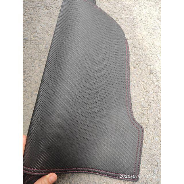 Thảm Taplo Da Vân Carbon Xe Vinfast Lux A2.0 Hàng Cao Cấp Có Chống Trượt.
