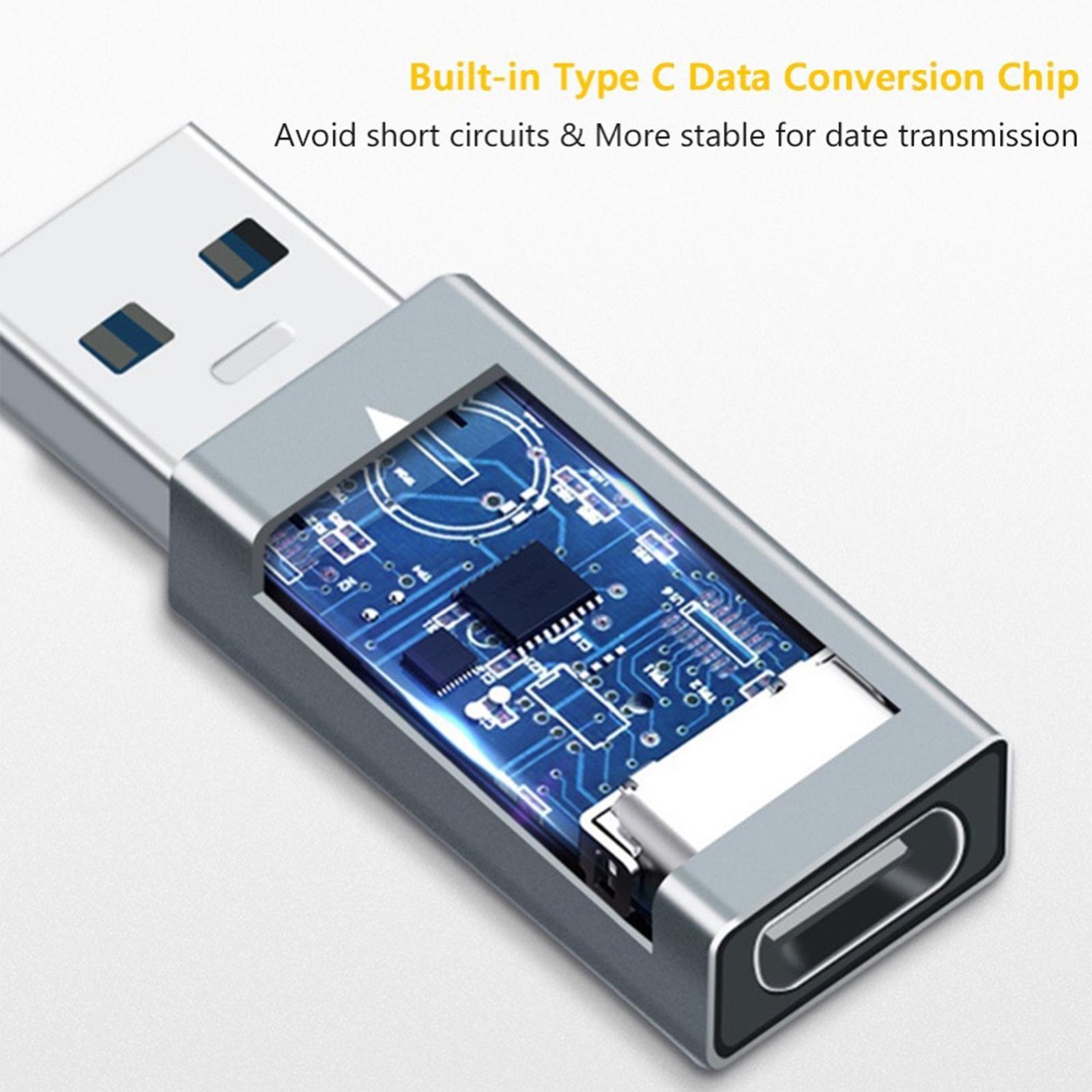 USB Type C Adapter USB 3.1 Type A to Type C USB.3.1 for Laptops Cell Phones