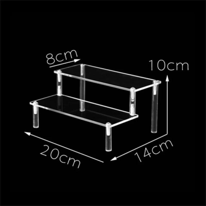 Acrylic Kệ mica trưng bày sản phẩm, mô hình, nước hoa, nước Sơn . - 5 tầng