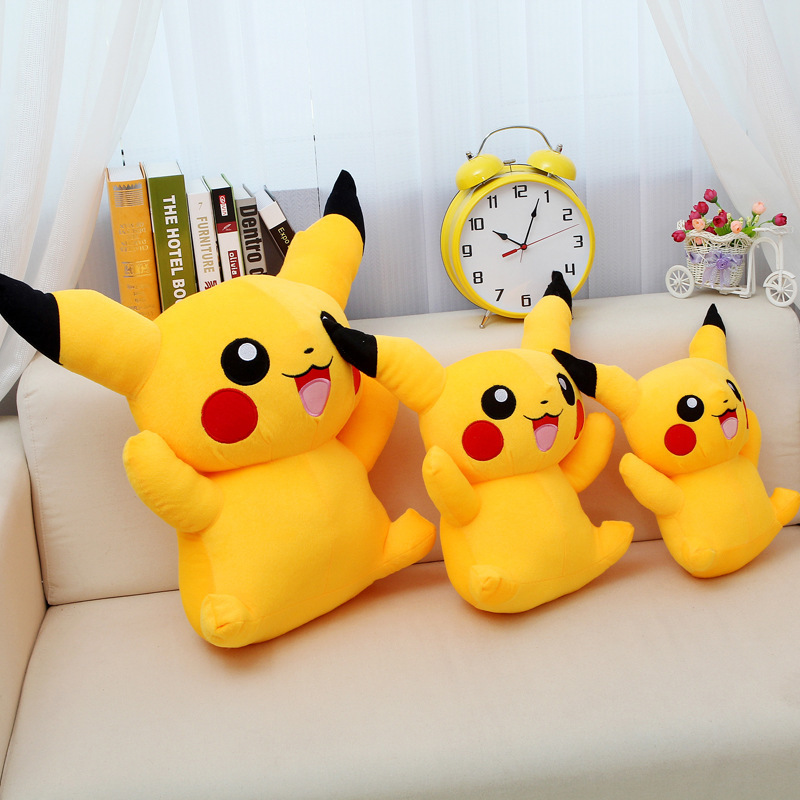 Gấu bông Pikachu dạng vuông cute, dễ thương cho bé (20cm---&gt;40cm) hàng việt nam cao cấp, an toàn cho trẻ nhỏ