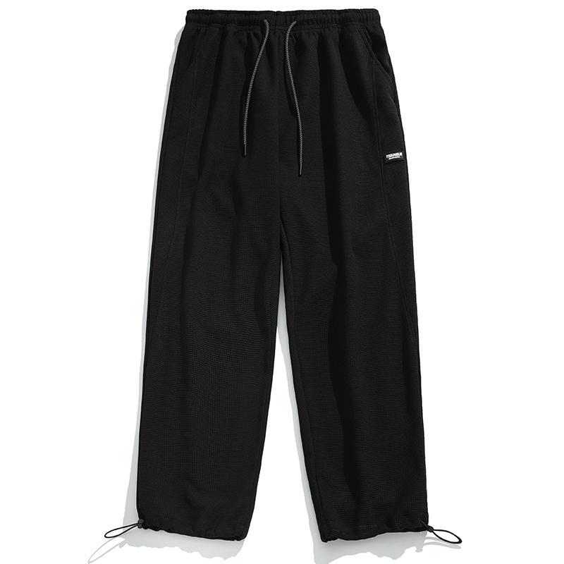 Quần jogger nam nữ ống rộng thể thao nỉ sợi polysster cao cấp phong cách đường phố J2077
