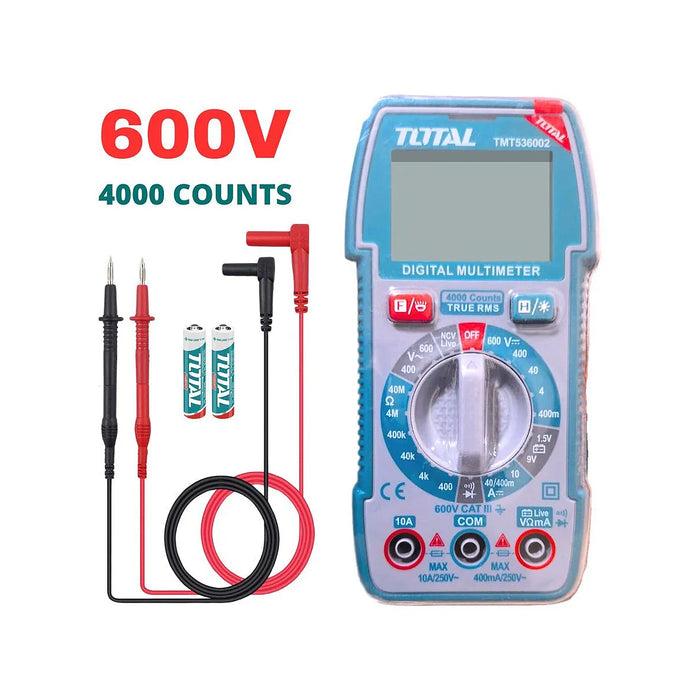 ĐỒNG HỒ VẠN NĂNG KỸ THUẬT SỐ 4V TOTAL TMT536002 - HÀNG CHÍNH HÃNG