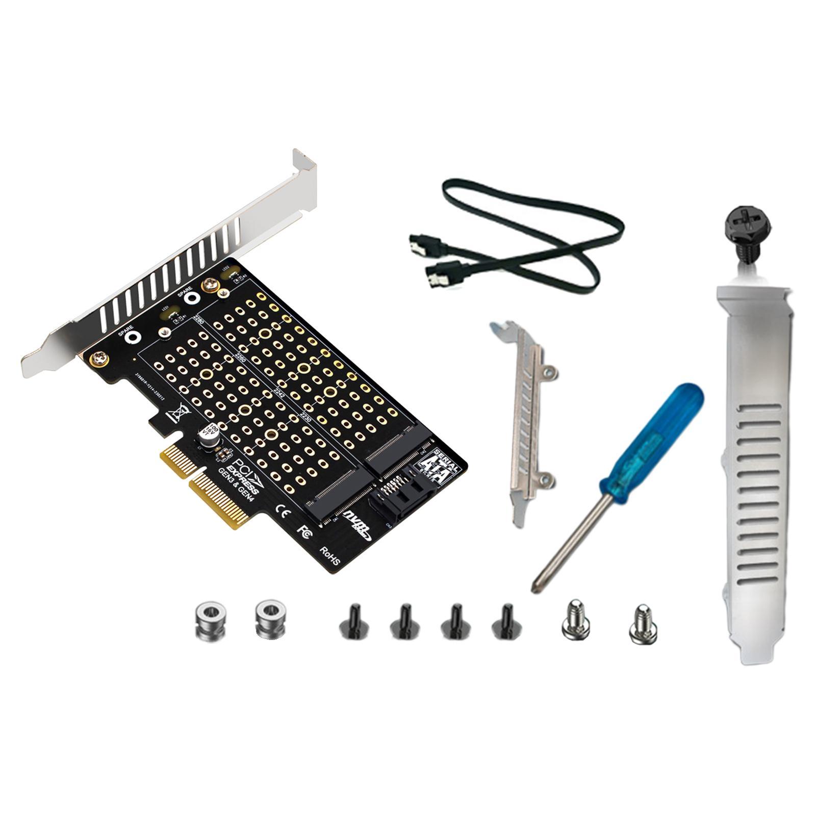 Pcie Adapter Card Portable SSD Adapter Card M.2 SSD to PCIe x1 Adapter for PH42