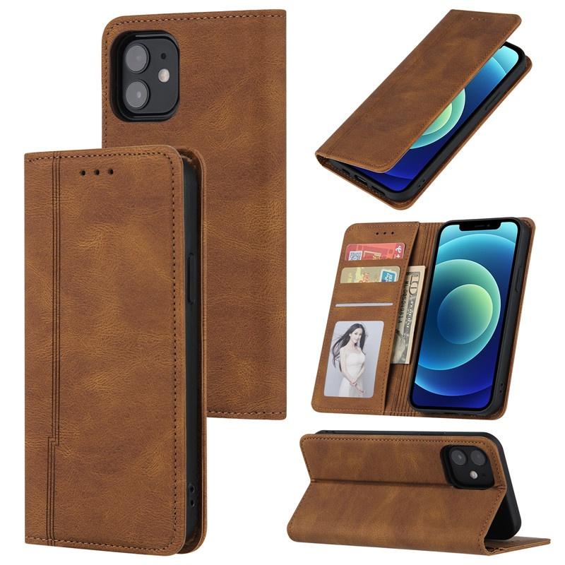 Apple Bao Da Điện Thoại Nắp Gập Từ Tính Chống Rơi Cho Iphone 11 12 Pro Max Ốp