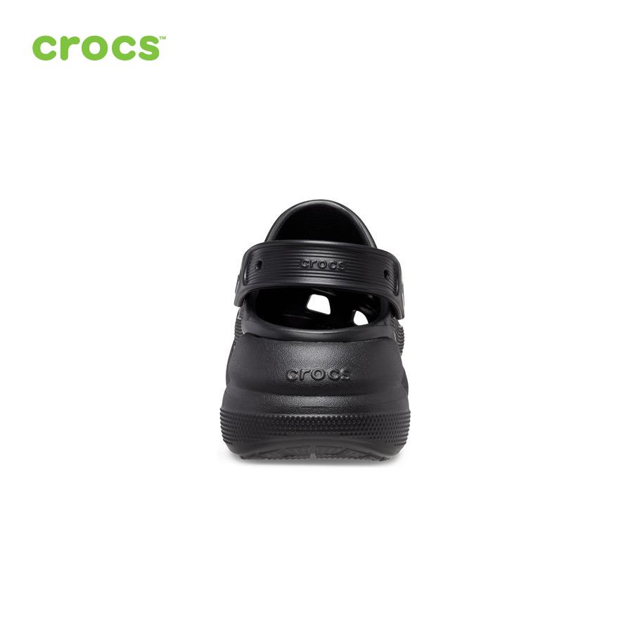 Giày lười unisex Crocs FW Classic Clog U Crush Black - 207521-001