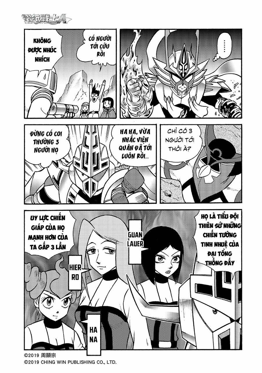 Hiệp Sĩ Giấy A chapter 12.2 14