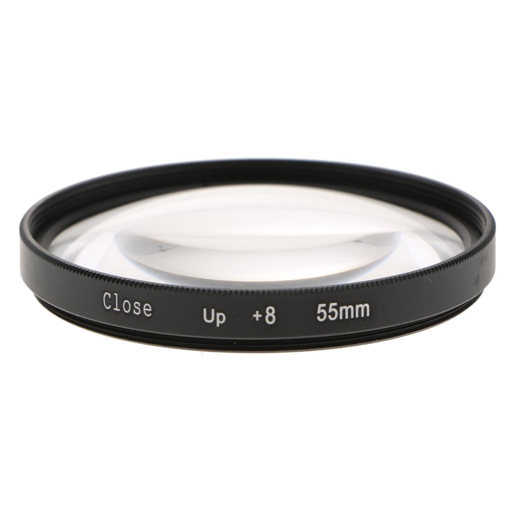 Close-up Macro Filter Ring +8 For Canon Nikon Pentax Sony Digital Camera