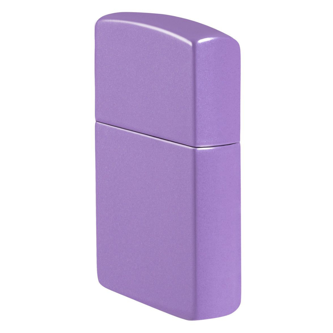 Bật Lửa Zippo Chính Hãng Mỹ Màu Tím Smoky Lavender Matte – Sơn Nhám Cao Cấp, Chống Gió, Vỏ Kim Loại Bền Bỉ