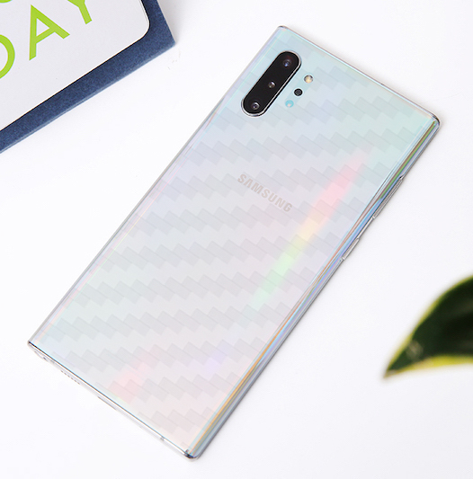 Miếng Dán Mặt Lưng Cacbon Dành Cho Samsung Galaxy Note 10/ Note 10 Plus - Handtown - Hàng Chính Hãng