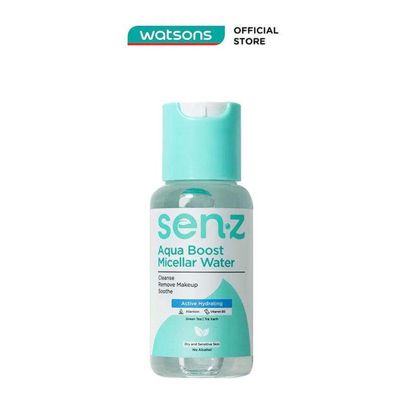 Nước Tẩy Trang SenZ Aqua Boost Trà Xanh Cho Da Khô 50ml