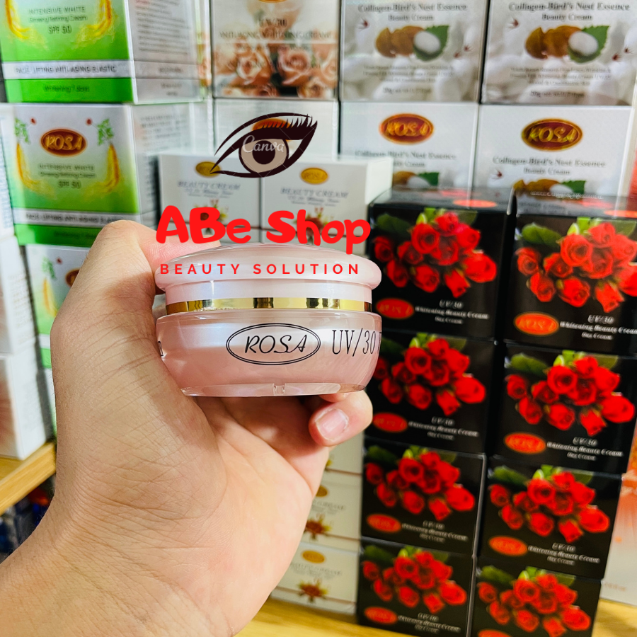 KEM ROSA HOA HỒNG ĐEN UV/30 - WHITENING BEAUTY CREAM