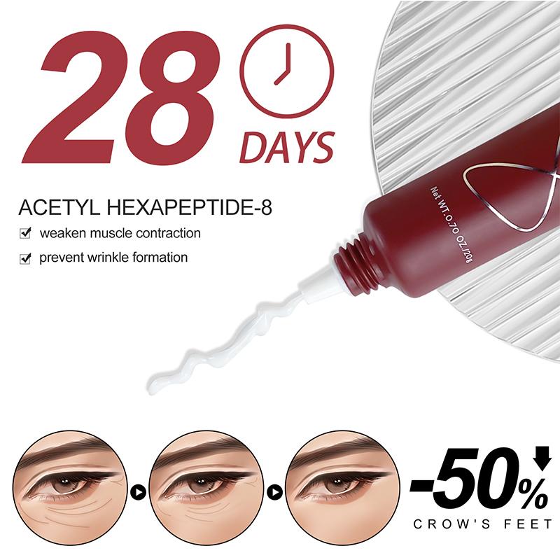 Kem mắt, túi dưới mắt, chăm sóc da, peptide mắt massage, kem chống nhăn, làm trắng, vẻ đẹp, sức khỏe