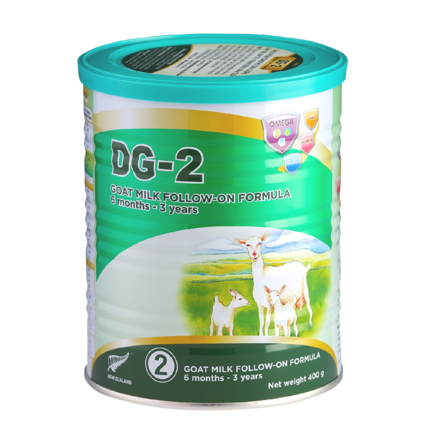 Combo 3 lon Sữa dê DG-2 400gr Tặng 1 hộp Viên sữa dê DKids