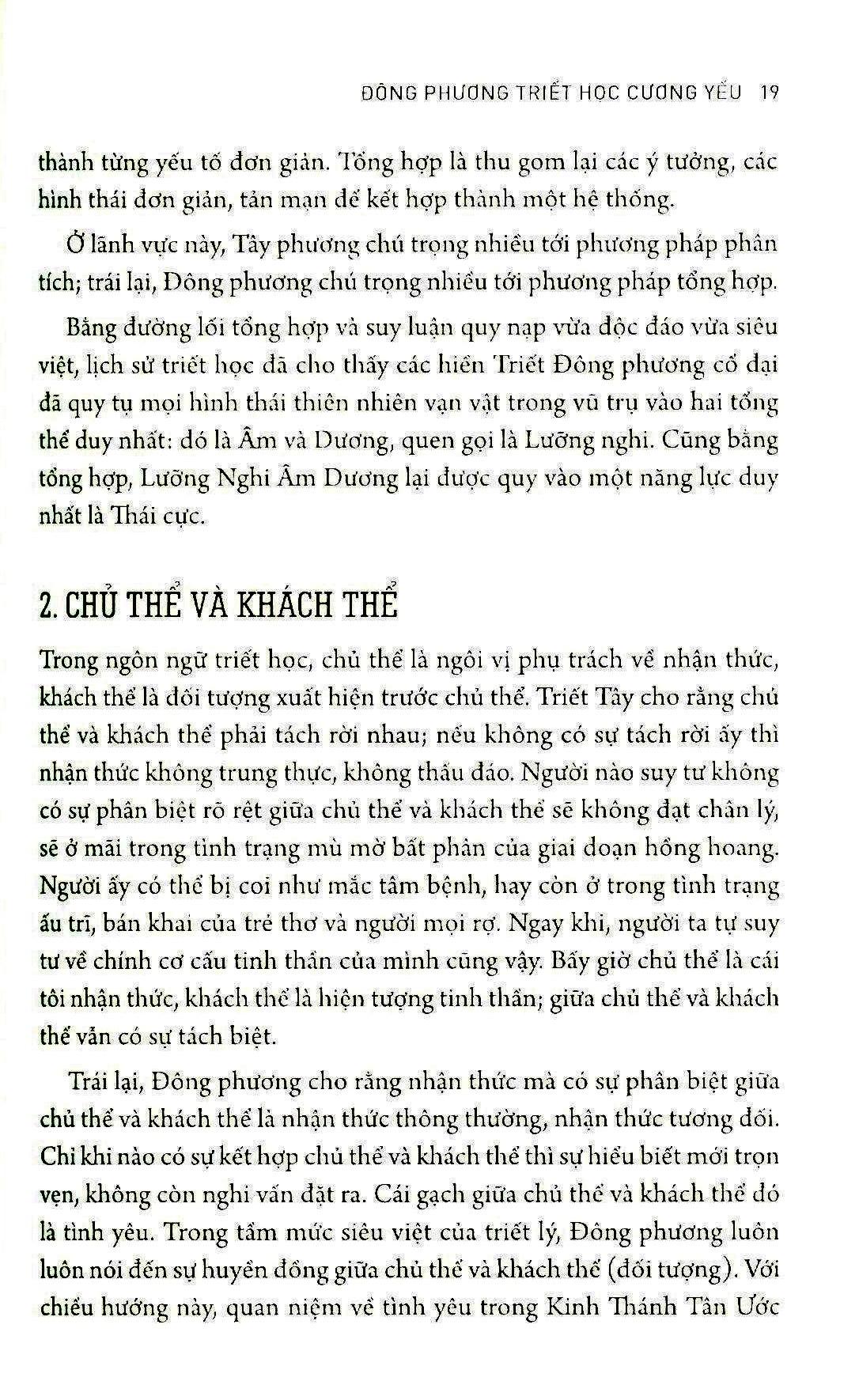 Đông Phương Triết Học Cương Yếu