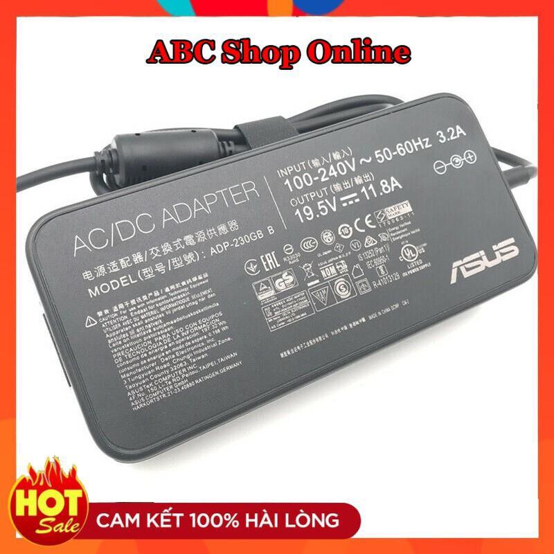 Sạc ADPTER Dùng Cho ASUS 19.5V-11.8 Slim Đầu kim