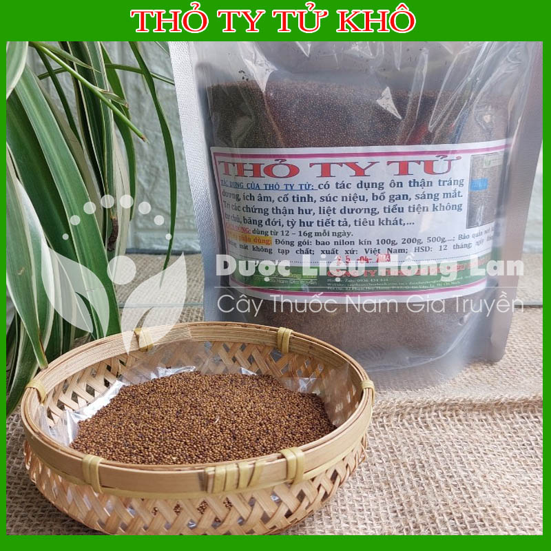 500gram Thỏ ty tử vị thuốc bắc khô sạch