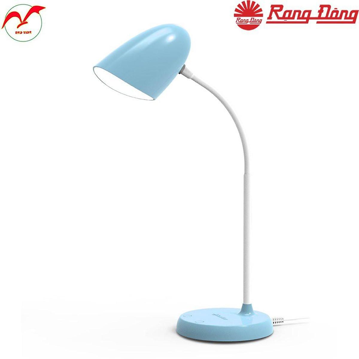 Đèn bàn bảo vệ thị lực Rạng Đông 3 cấp 4 màu ánh sáng, công nghệ LED Sunlike, điều khiển cảm ứng