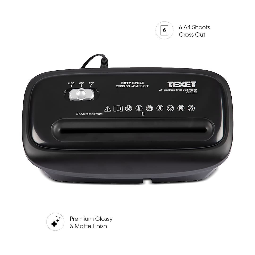 Máy Hủy Tài Liệu 12L Texet CC612N
