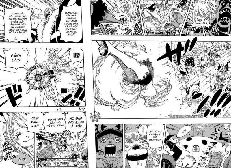 đảo hải tặc - one piece chapter 888 14