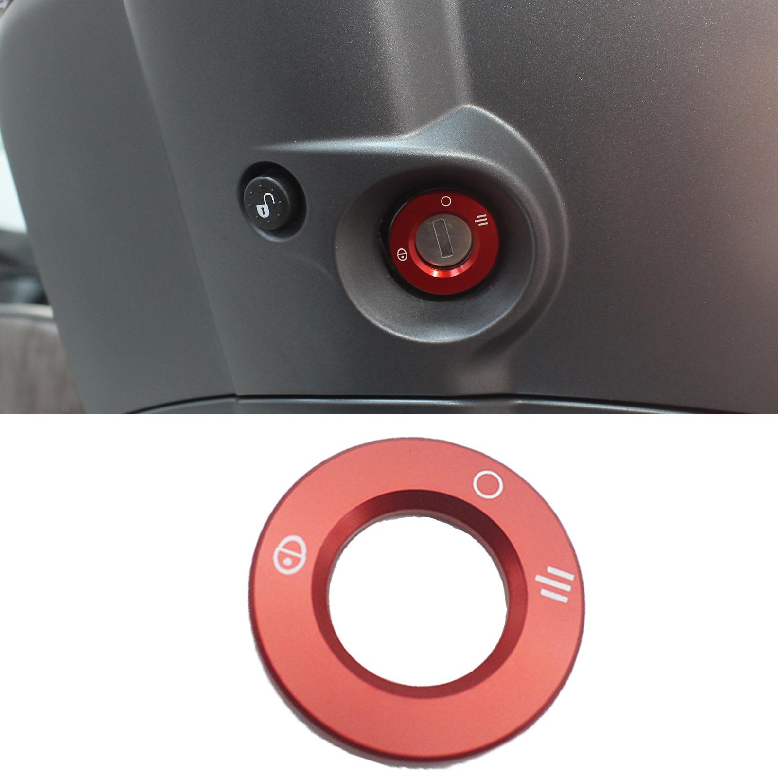 Motorcycle Steering Lock Trim for Vespa LX LXV S Easy Install