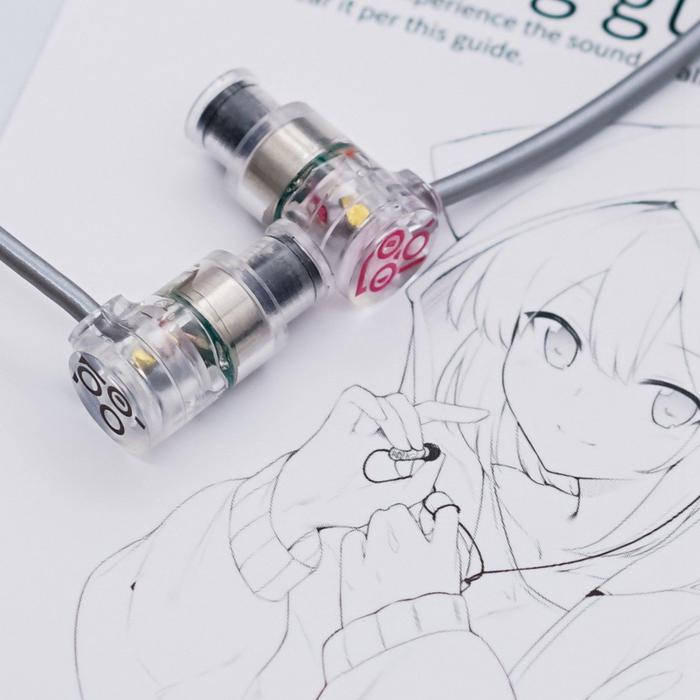 Tai nghe MOONDROP QUARKS có MIC đàm thoại 1 Dynamic Hifi Inear Hàng chính hãng | Nhạc cụ Ballad Không lời Jazz | tai nghe giá rẻ