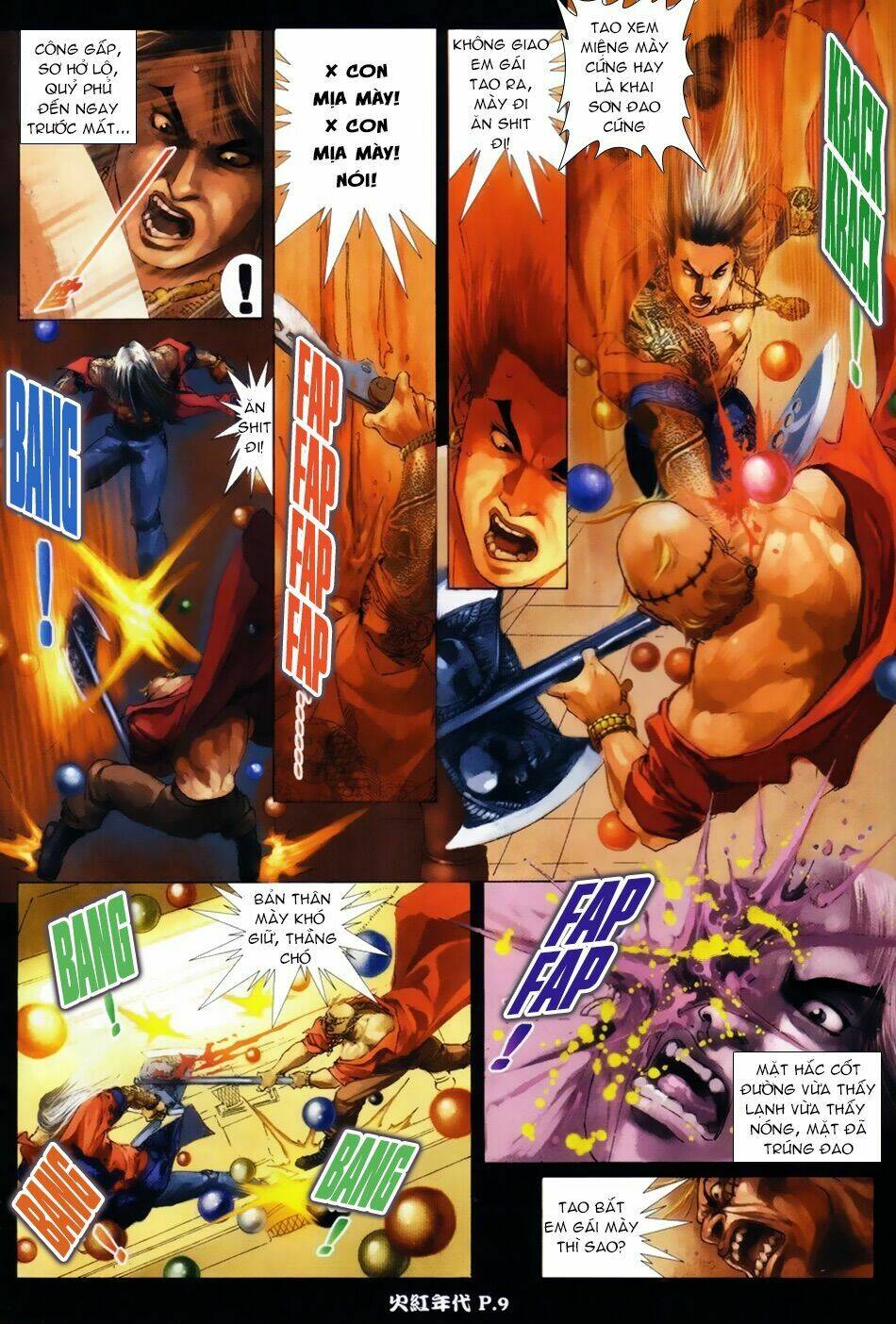 hỏa hồng niên đại hắc cốt đường chapter 17 7